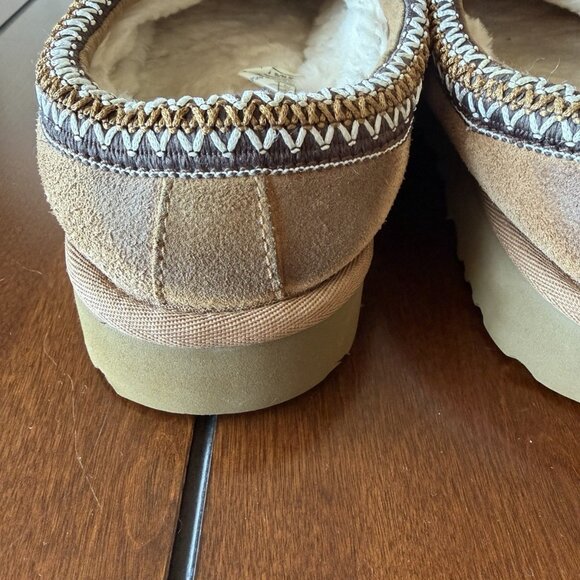 UGG Tasman Chestnut/Brown Suede Upper Women's Slippers US 10 Size Shoe - Picture 5 of 9